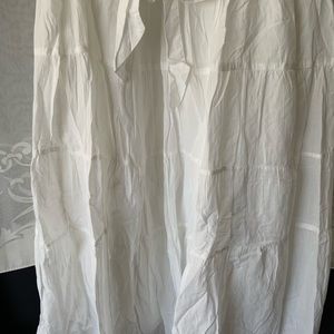 Belted button-up maxi dress